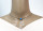 Edellis Halskette Mit Blauem Opal 8 mm, wei&szlig; rhodinierter 925 Sterling Silber Venezianer Box Kette | Opal-Perlen-Halskette | L&auml;nge 42 &ndash; 48 cm