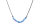 Hochwertige Halskette Mit Hellblauem synthetischen Opal Perlen Winzige 3mm Opal Perle Minimalistischer Schmuck, wei&szlig; rhodinierter 925 Sterling Silber Venezianer Box Kette | Opal-Perlen-Halskette